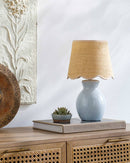 Reann Cottage Blue Table Lamp