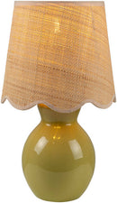 Reann Cottage Green Table Lamp