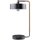 Adriann Rustic Black Table Lamp
