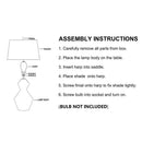 Laycee Global Beige Table Lamp