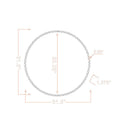 Shakyra Modern Silver Gray Wall Mirror