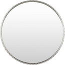 Shakyra Modern Silver Gray Wall Mirror