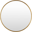 Jaya Modern Gold Wall Mirror