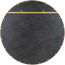 Jaya Modern Gold Wall Mirror