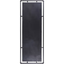 Jennett Rustic Black Wall Mirror