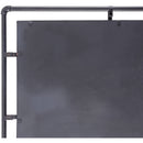 Jennett Rustic Black Wall Mirror