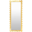 Alexsandra Modern Gold Wall Mirror