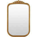 Coralee Traditional Gold Wall Mirror