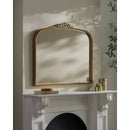 Guadalupe Traditional Gold Wall Mirror