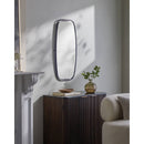 Marshawn Modern Black Wall Mirror