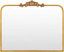 Shawnita Traditional Gold Wall Mirror