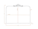 Shawnita Traditional Black Wall Mirror