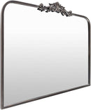 Shawnita Traditional Black Wall Mirror