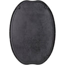 Tyshia Modern Black Wall Mirror