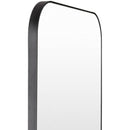 Sylvester Modern Black Wall Mirror