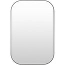 Taisha Modern Black Wall Mirror