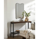 Ena Modern Black Wall Mirror