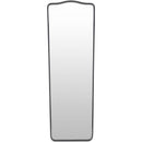 Corwyn Traditional Black Wall Mirror