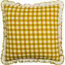 Melchor Medium Brown/Mustard Pillow Cover