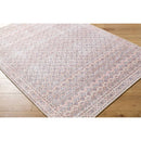 Hardin Traditional Rust Washable Area Rug