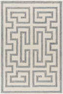 Capria Global Medium Gray/Light Beige Area Rug