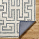 Capria Global Medium Gray/Light Beige Area Rug