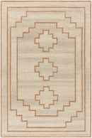 Colona Global Dark Brown/Light Beige Area Rug