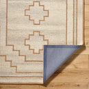 Colona Global Dark Brown/Light Beige Area Rug