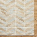 Micael Modern Medium Brown/Light Gray Area Rug