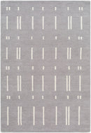 Rivkah Modern Slate Gray Area Rug