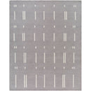 Rivkah Modern Slate Gray Area Rug