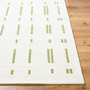 Rivkah Modern Olive Green Area Rug