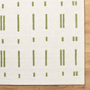 Rivkah Modern Olive Green Area Rug