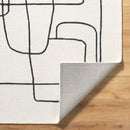 Uzoamaka Modern Ivory Area Rug
