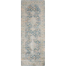 Maurita Traditional Sterling Grey Washable Area Rug
