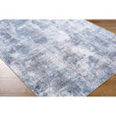 Kamron Modern Slate Washable Area Rug