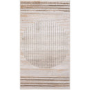 Elk Falls Modern Desert Tan Washable Area Rug