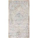 Elsmore Traditional Ash Washable Area Rug