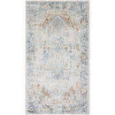 Estill Traditional Slate Washable Area Rug