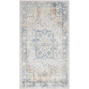 Hollenberg Traditional Slate Washable Area Rug