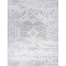 Stephen Traditional Slate Washable Area Rug