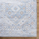 Stephen Traditional Slate Washable Area Rug