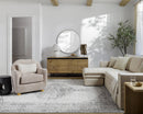 Olympic Traditional Tan/Cream Area Rug - Our PNW Home x Livabliss
