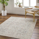 Olympic Traditional Gray/Tan Area Rug - Our PNW Home x Livabliss