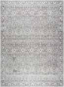 Rainier Traditional Dark Brown Washable Area Rug - Our PNW Home x Livabliss
