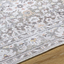 Rainier Traditional Dark Brown Washable Area Rug - Our PNW Home x Livabliss