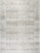 Rainier Traditional Brown Washable Area Rug - Our PNW Home x Livabliss