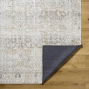 Rainier Traditional Brown Washable Area Rug - Our PNW Home x Livabliss
