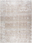 Rainier Traditional Dark Brown/Cream Washable Area Rug - Our PNW Home x Livabliss