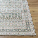 Rainier Traditional Olive Washable Area Rug - Our PNW Home x Livabliss